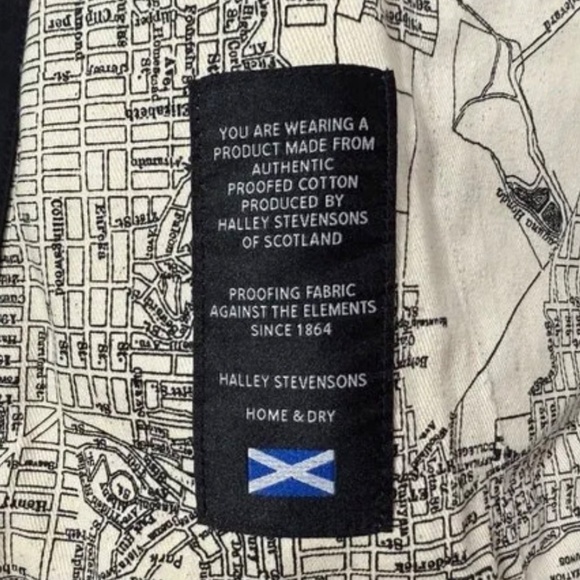 Taylor Stitch Halley Stevensons Waxed Cotton Jacket 38S Black Weatherproof - Picture 3 of 6